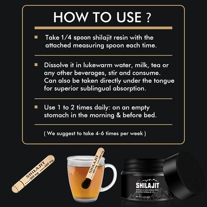 Pure Energy Shilajit Gel