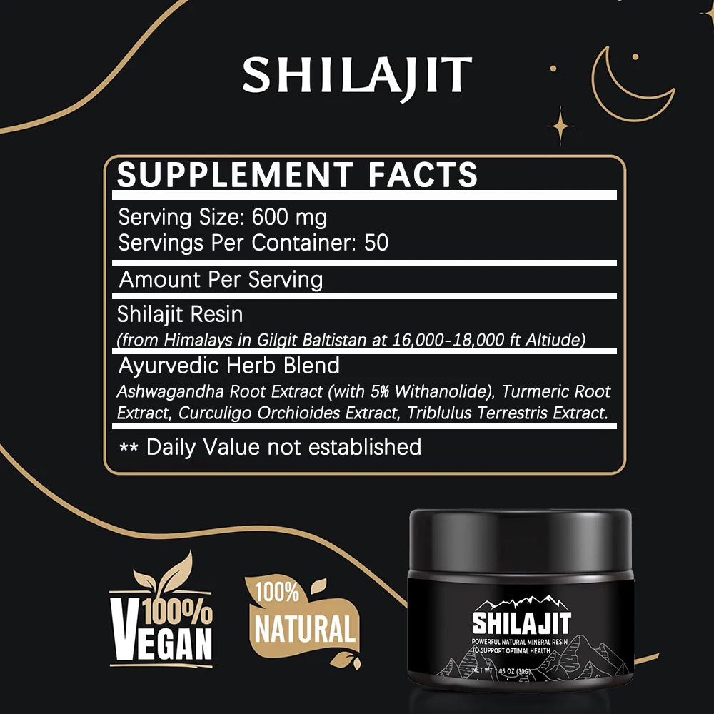 Pure Energy Shilajit Gel