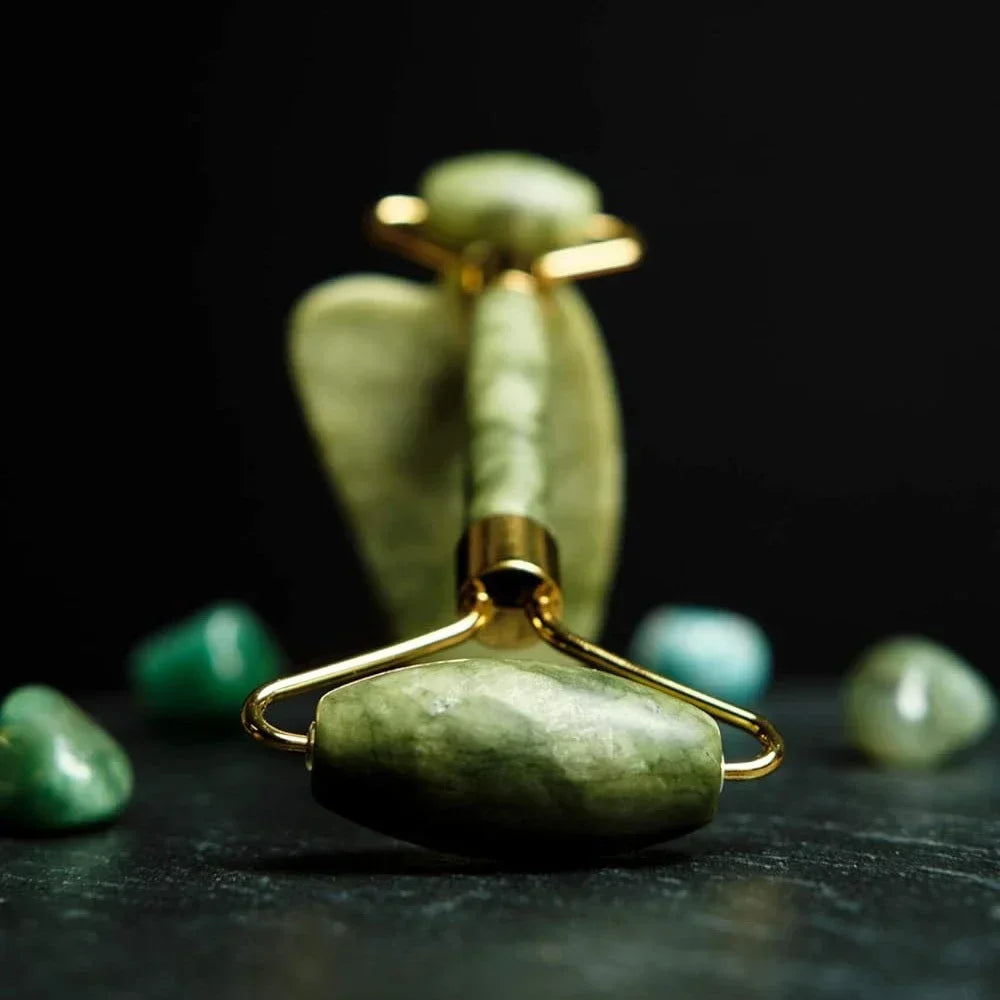 Revitalizing Jade Roller Set